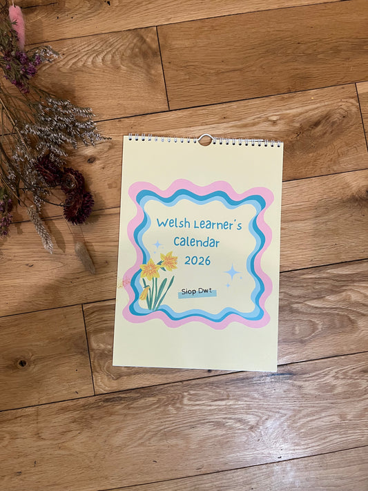 Welsh Learner's Bucket List Calendar 2026