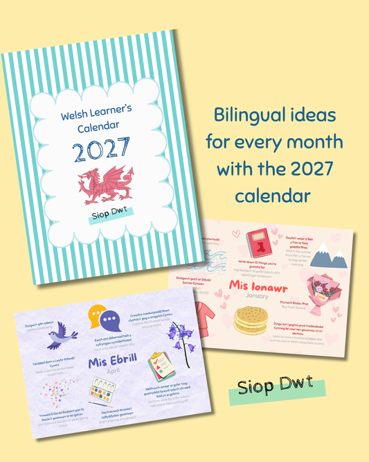 Welsh Learner's Bucket List Calendar 2027