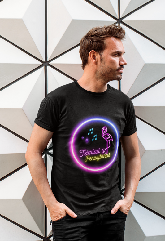 Teimlad y Penwythnos (Weekend Feeling) Welsh language Unisex Crewneck T-shirt