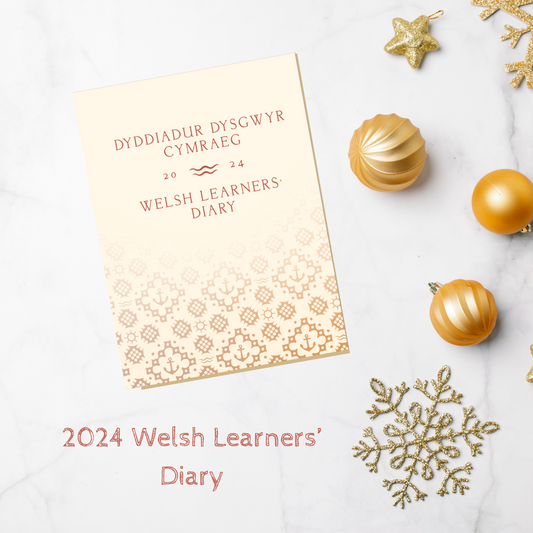 2024 Welsh Learner's Bilingual Planner /Diary.  Dyddiadur Dysgwyr