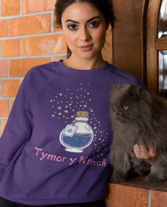 Tymor Y Wrach (Season of the Witch) Welsh Halloween Jumper