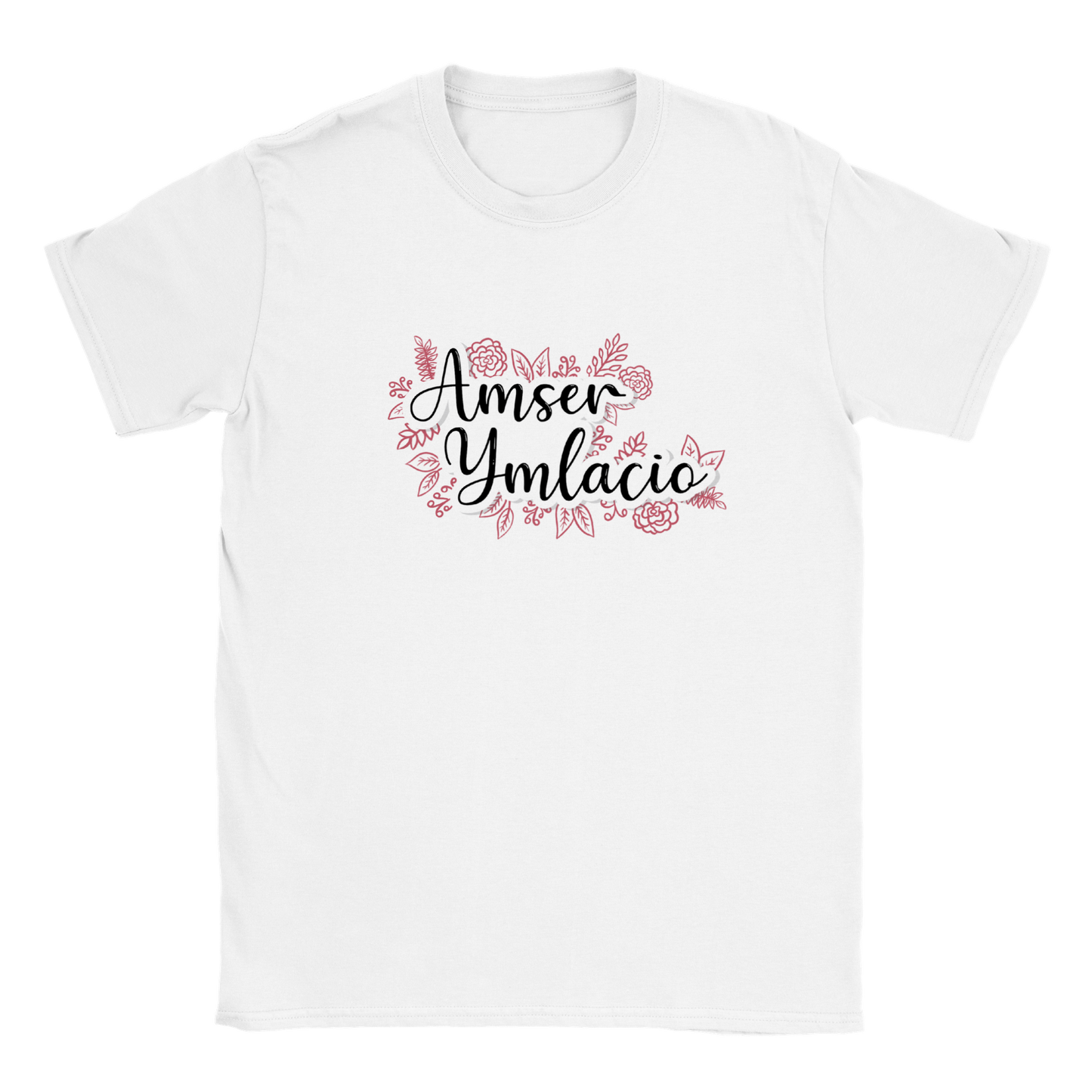 Amser Ymlacio (time to relax) Welsh language crewneck T-shirt