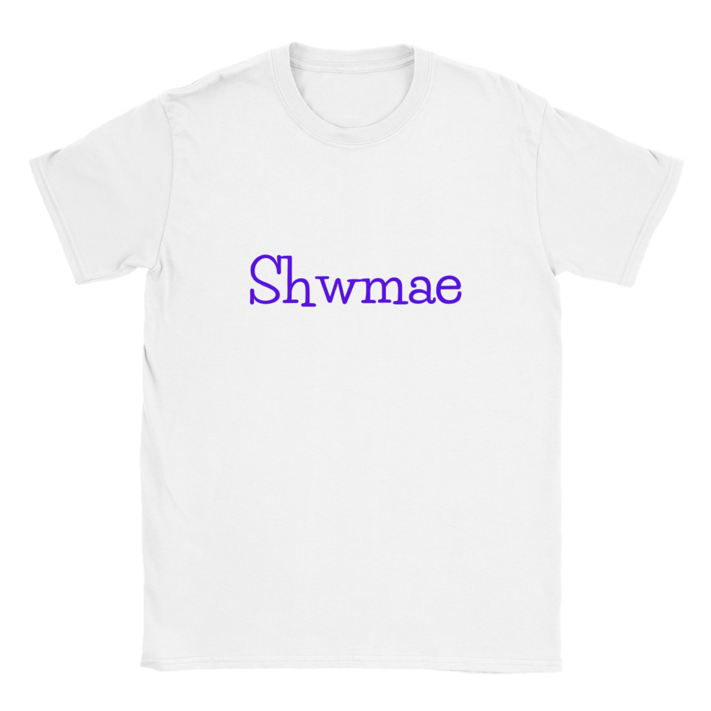 Shwmae - Welsh language kids unisex T-shirt/ crys-T Cymraeg